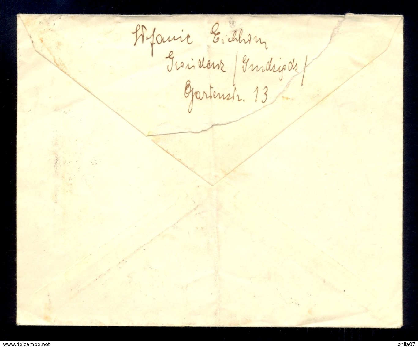POLAND - Envelope With Two Clolored Franking Sent From Poland To Wien 1925. - Other & Unclassified