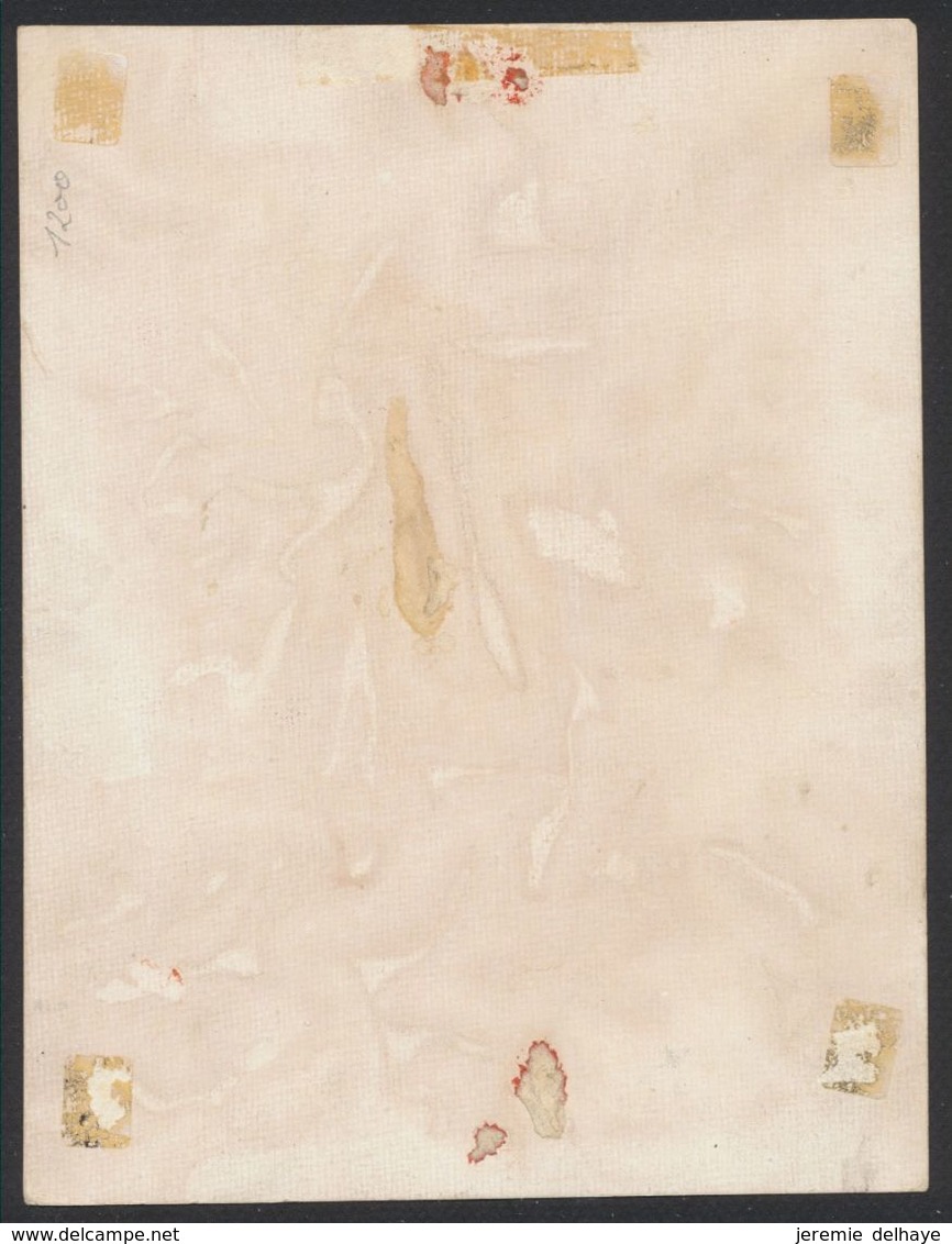 Carte En Porcelaine (Grand Format) - Bal Des Artistes Au Grand Salon Des Beaux-Arts (Académie Royal De Gand 1844) - Gent
