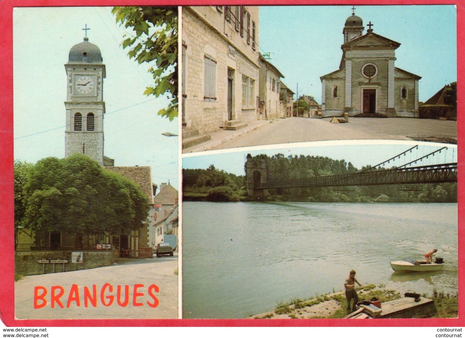 CPM 38 BRANGUES 3 Vues Multivues Près LA TOUR DU PIN - Brangues