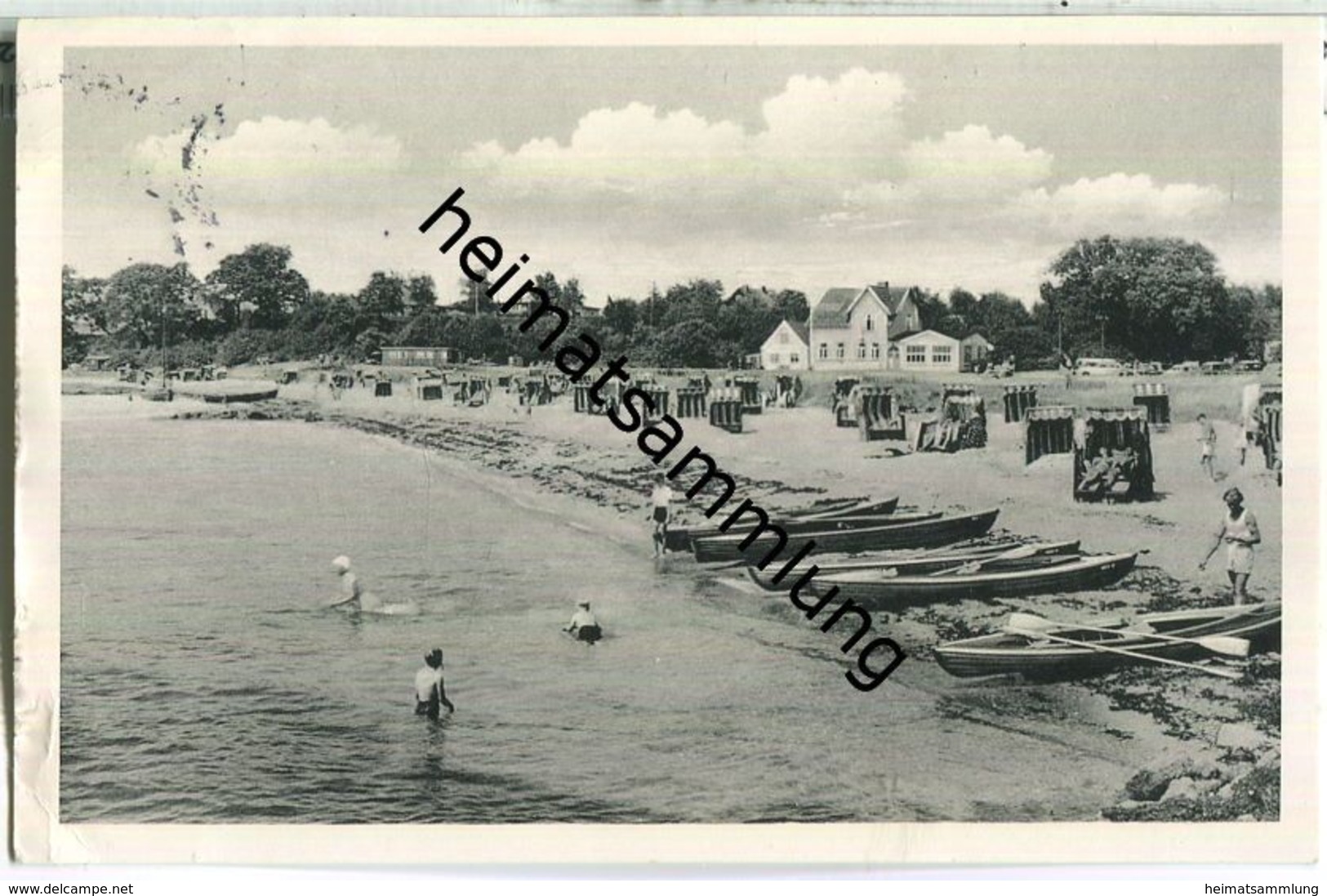 Pelzerhaken - Strand - Foto-Ansichtskarte - Verlag Schönig & Co Lübeck - Neustadt (Holstein)