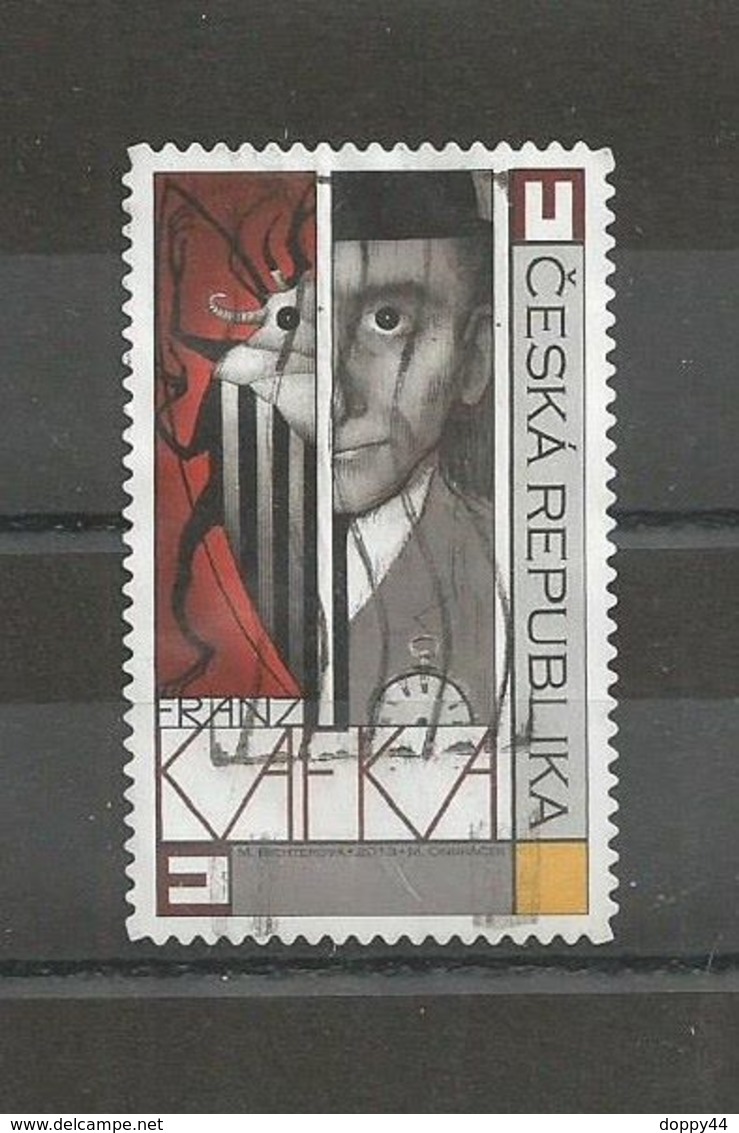 TCHEQUIE  TP  OBLITERE  FRANZ KAFKA   EMIS  EN 2013 - Used Stamps