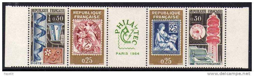 France N° 1457Aa  XX Bande Philatec Variété 2 Chiffres Dans Le Cadran Téléphonique( N° 1417) Absents TB - Ungebraucht