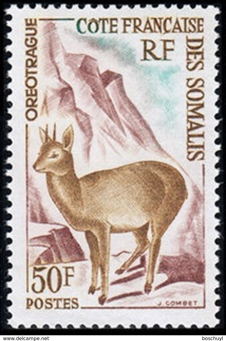 Somali Coast, French, 1962, Definitive, Buck, MNH, Michel 341 - Otros & Sin Clasificación