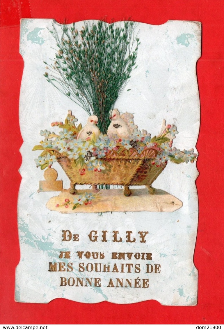 Gilly Lès Cîteaux : Carte De Vœux - Autres & Non Classés