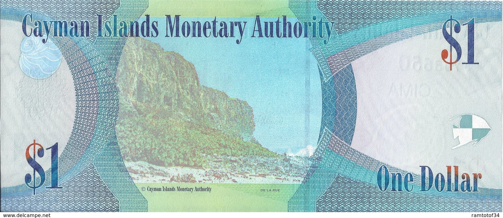 CAYMAN - 1 Dollar 2013 - UNC - Islas Caimán