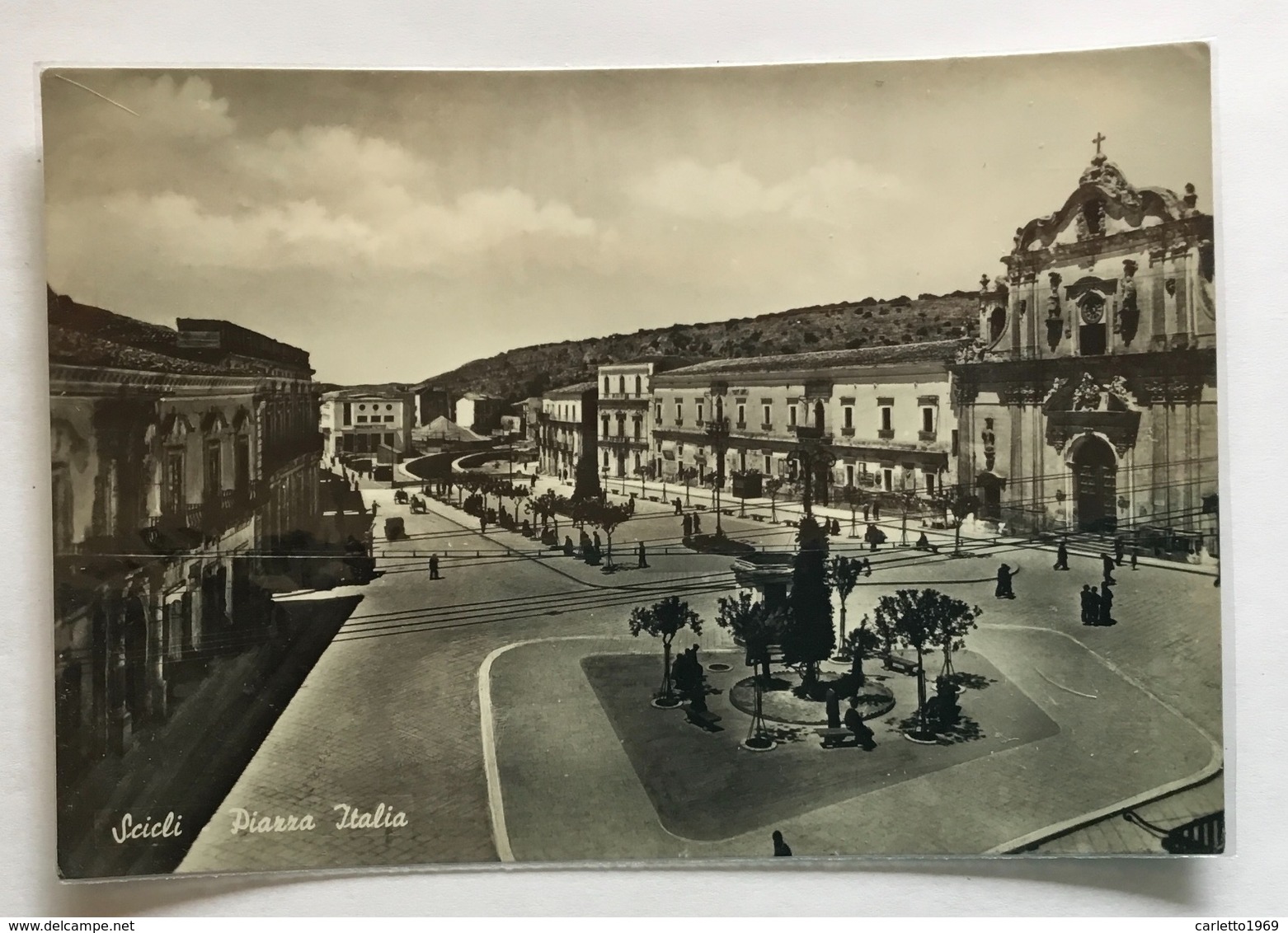 SCICLI -PIAZZA ITALIA-  VIAGGIATA FG - Ragusa