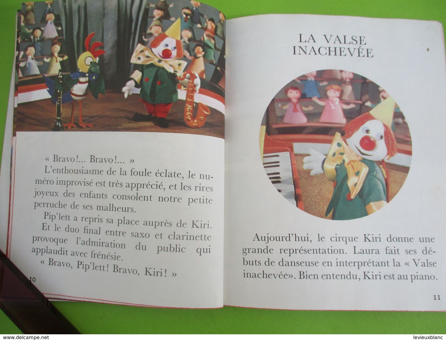 Les Albums Roses/KIRI Le Clown/MUSICIEN/Jean Image/ ORTF/Imprimeur Gibert-Clarey/TOURS/1968   PLR1 - Hachette