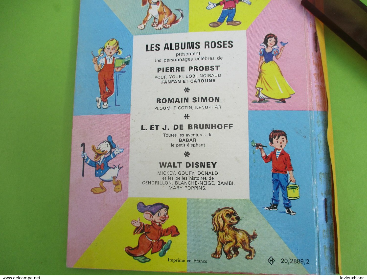 Les Albums roses/KIRI le Clown/MUSICIEN/Jean Image/ ORTF/Imprimeur Gibert-Clarey/TOURS/1968   PLR1