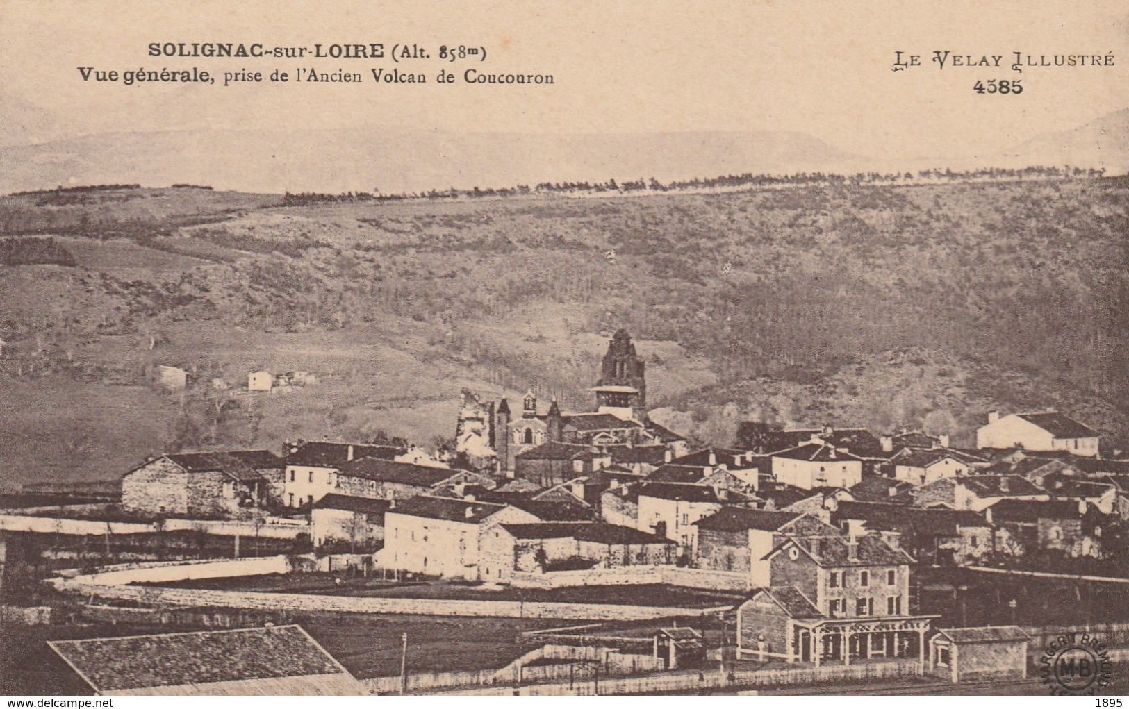 SOLIGNAC SUR LOIRE VOLCANS DE COUCOURON - Solignac Sur Loire