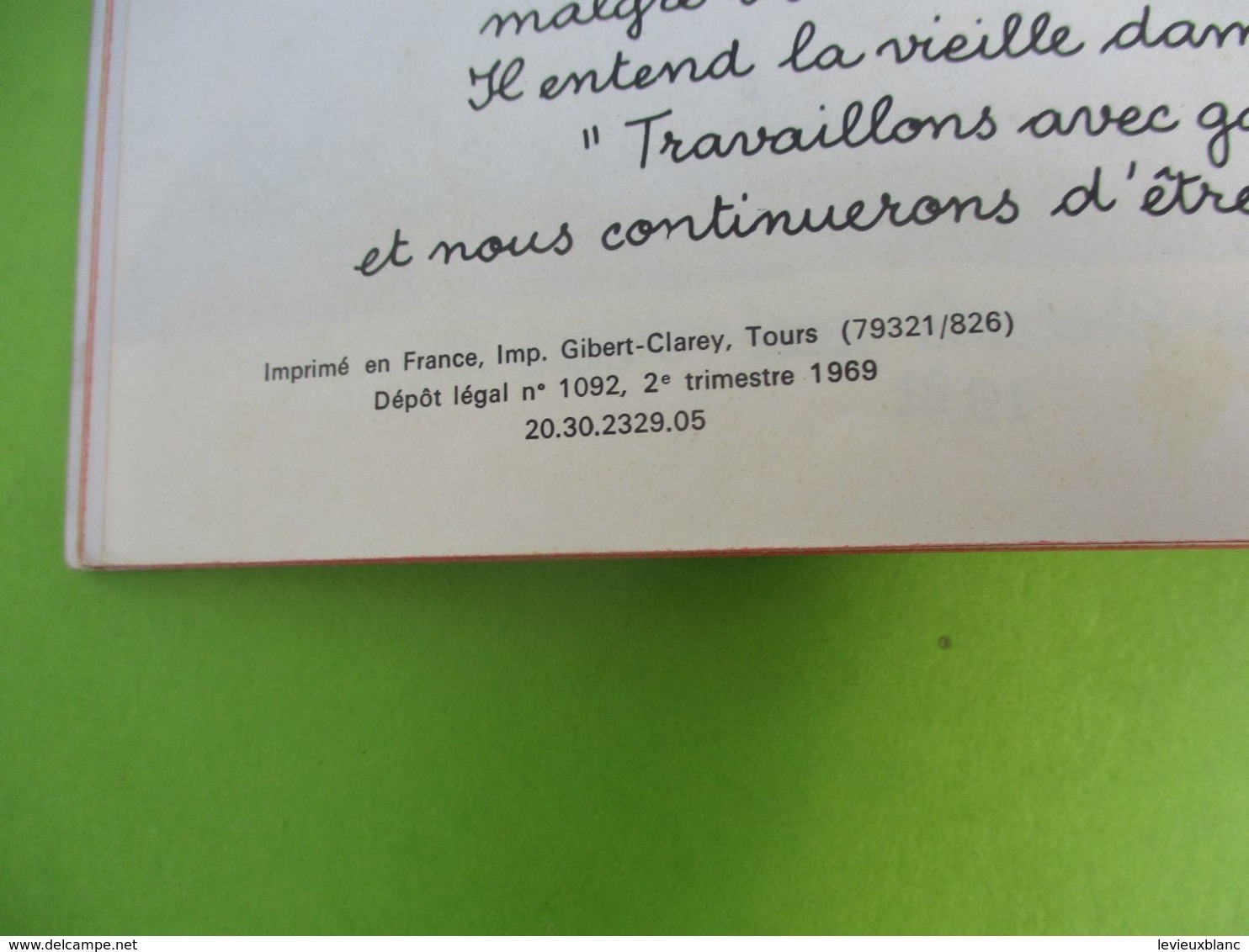 Les Albums roses/"Vive le Roi Babar" /Jean de Brunhoff/Imprimeur Gibert-Clarey/TOURS/1969   PLR8