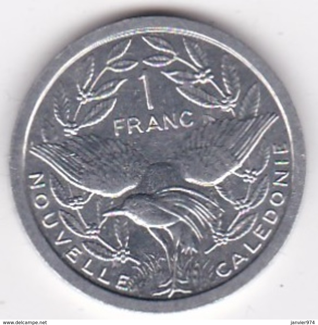 Nouvelle-Calédonie . 1 Franc 1988. Aluminium. - Nouvelle-Calédonie