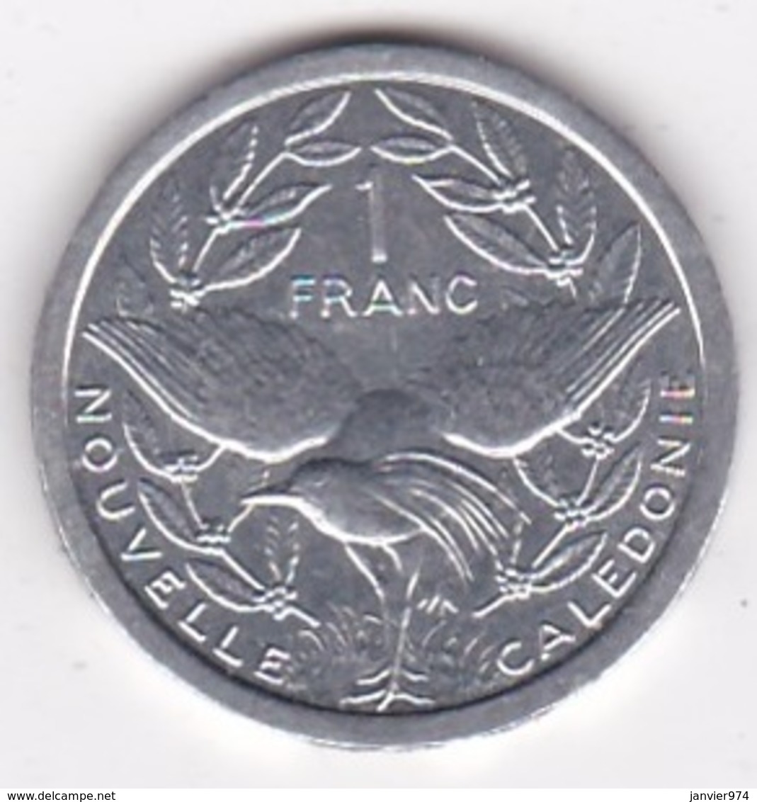 Nouvelle-Calédonie . 1 Franc 1991. Aluminium. - Nouvelle-Calédonie