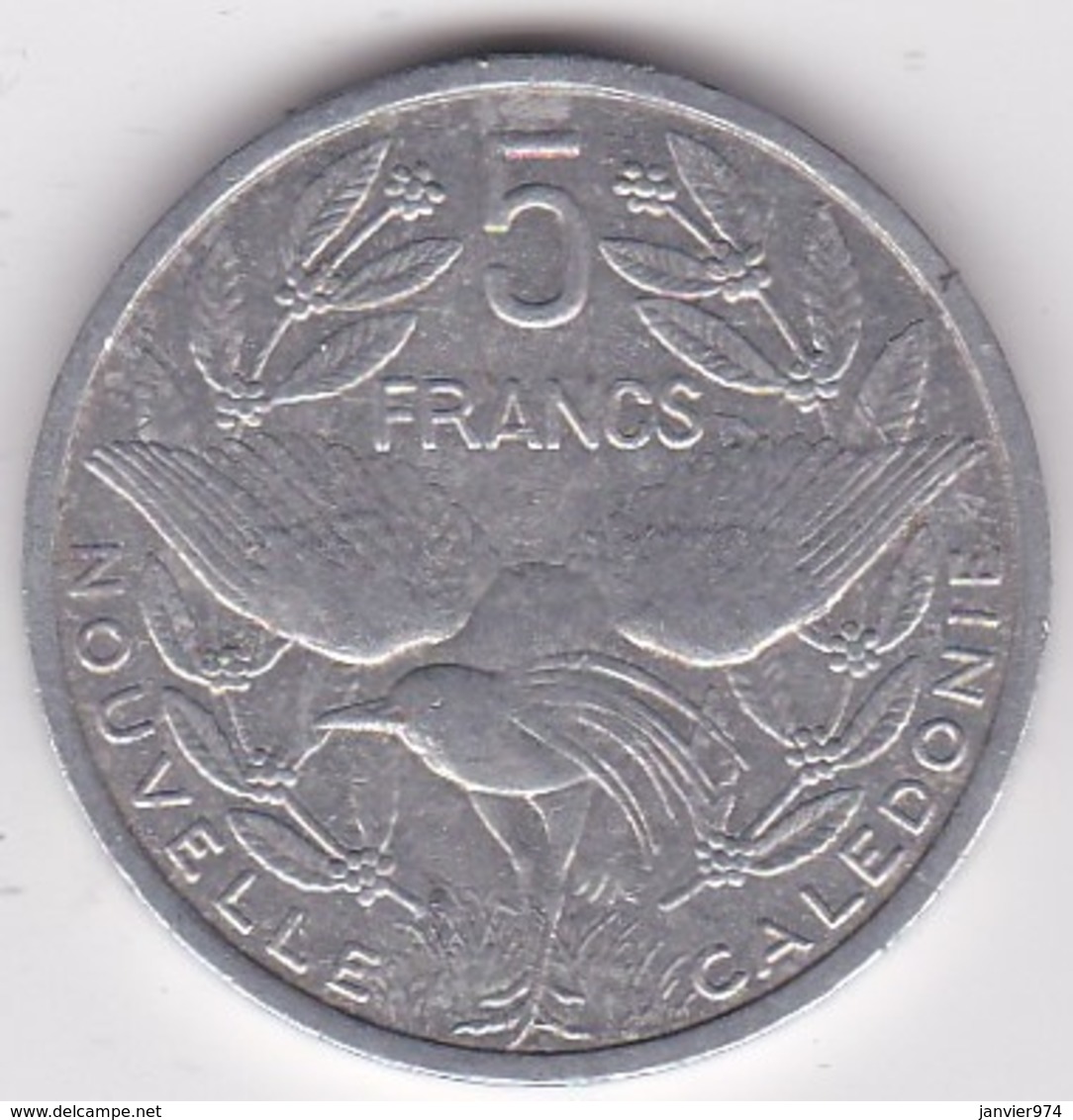 Nouvelle-Calédonie . 5 Francs 1983. Aluminium. - Nouvelle-Calédonie