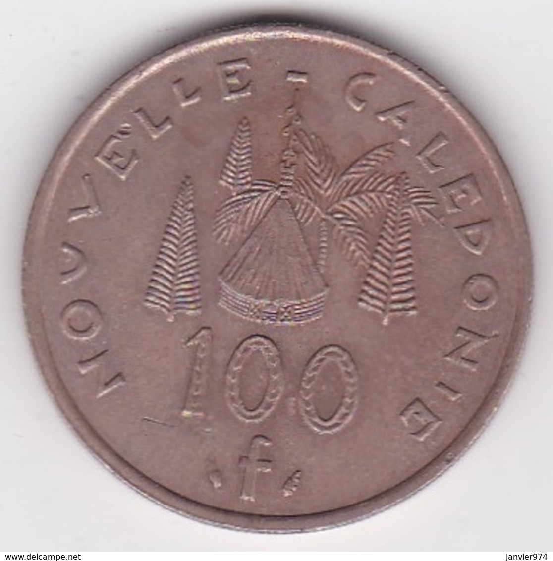 Nouvelle-Calédonie . 100 Francs 1984 . En Cupro Nickel Aluminium, Lec# 134 - Nouvelle-Calédonie