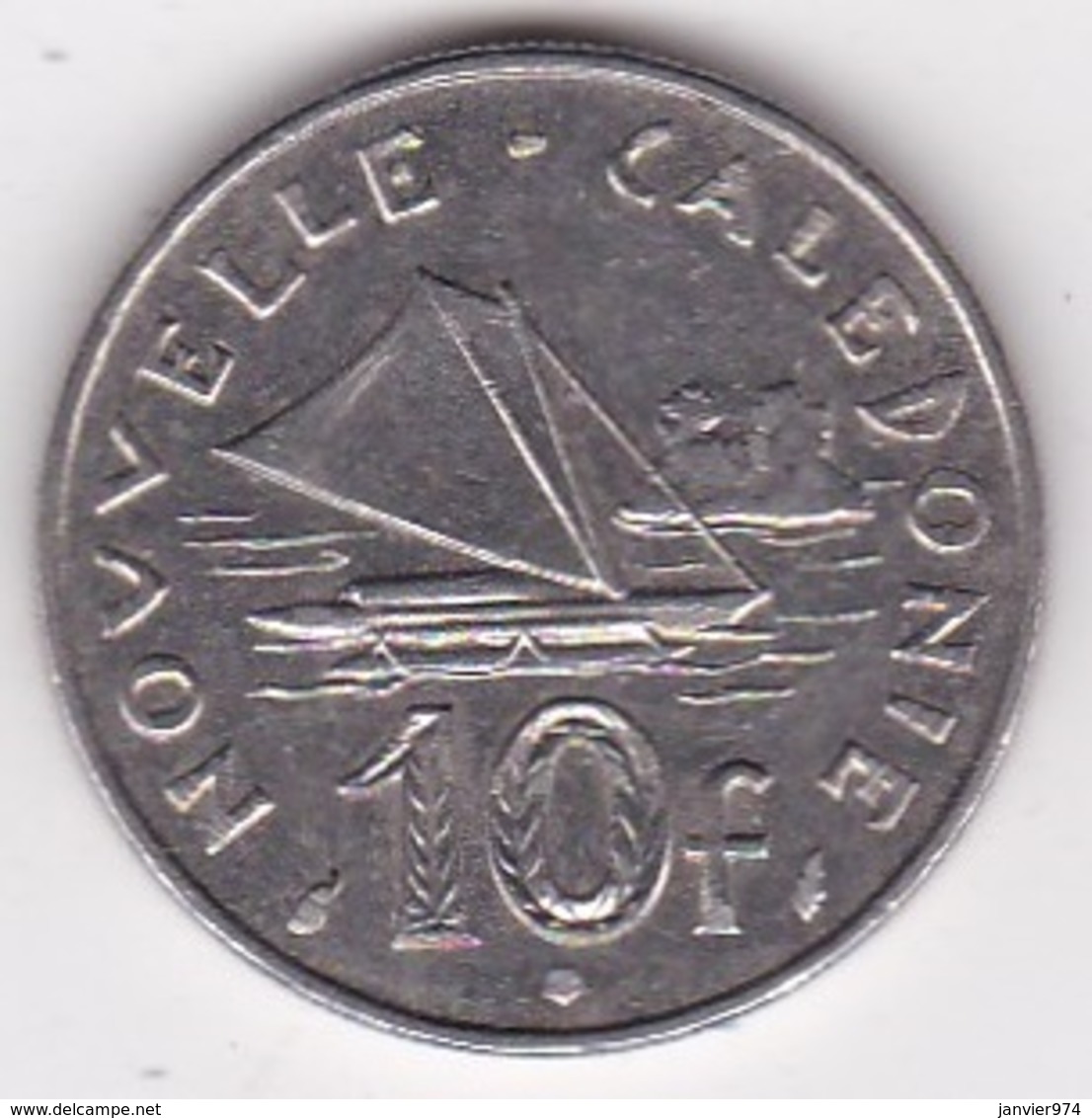 Nouvelle-Calédonie. 10 Francs 1989. En Nickel - Nueva Caledonia