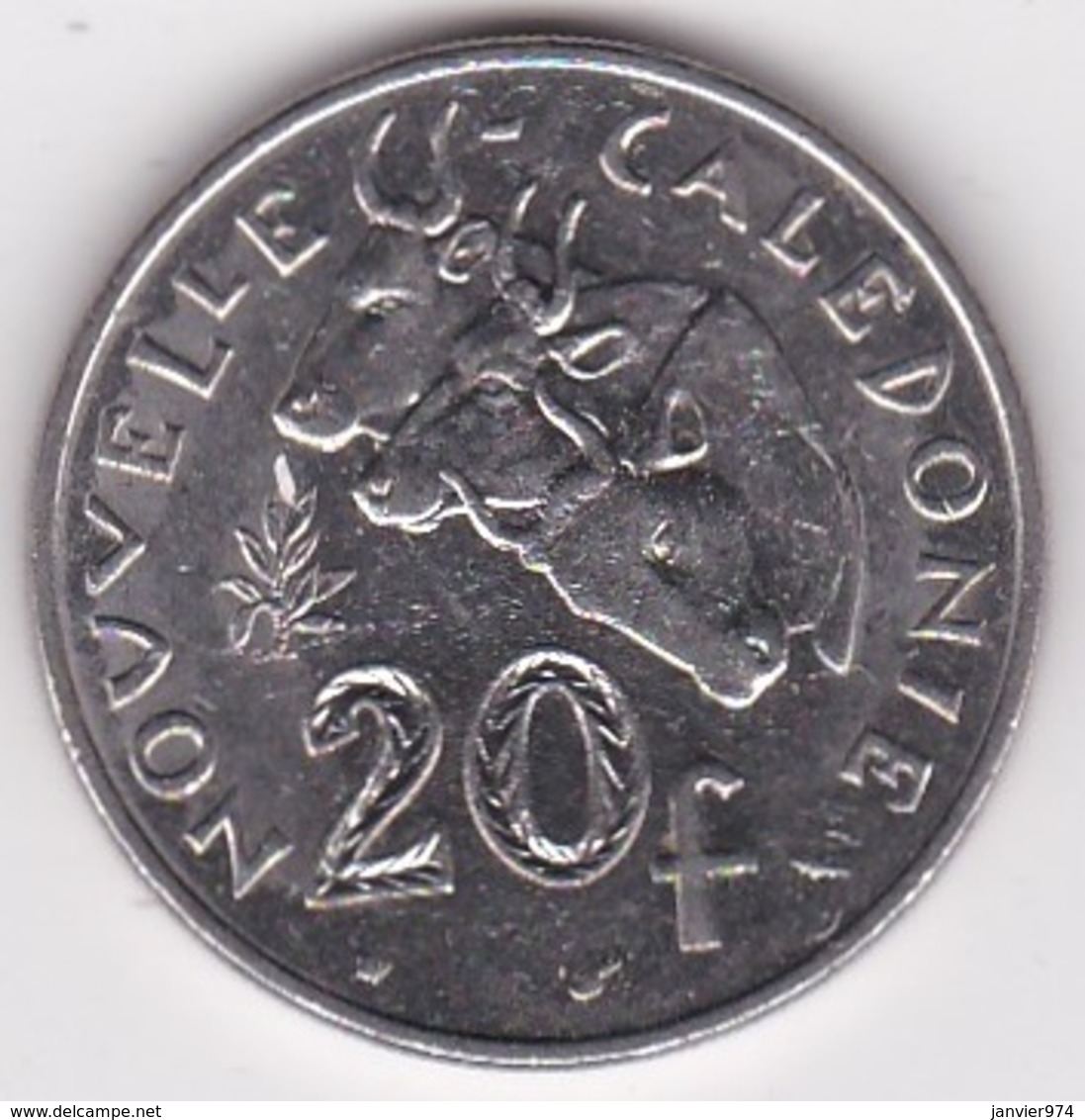 Nouvelle-Calédonie. 20 Francs 1986 En Nickel - Neu-Kaledonien