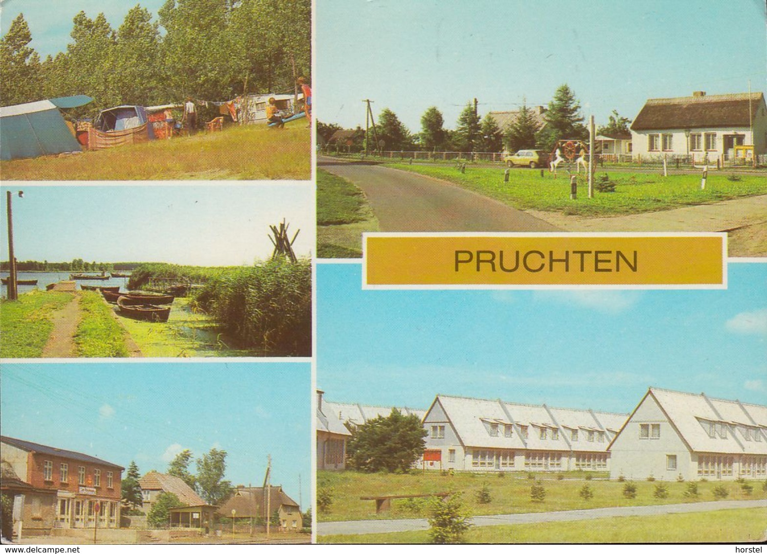 D-18356 Barth - Pruchten - Campingplatz - Gaststätte " Zum Fährmann" - Feriendorf Claus Störtebeker - Nice Stamp - Ribnitz-Damgarten