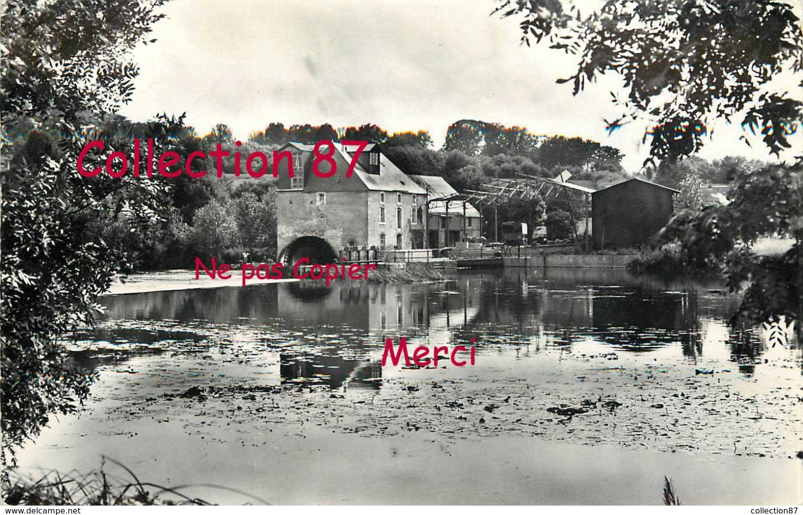 72 ☺♦♦ ALLONNES < VISUEL RARE Du MOULIN à EAU De CHAHOUÉ - CPSM A. DOLBEAU N° 8398 - Allonnes