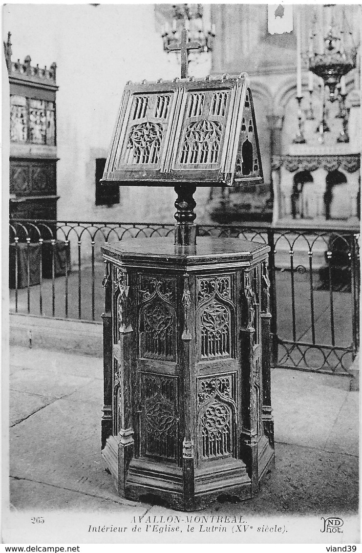 Montréal - Intérieur De L'église : Le Lutrin (XVe Siècle) - Montreal