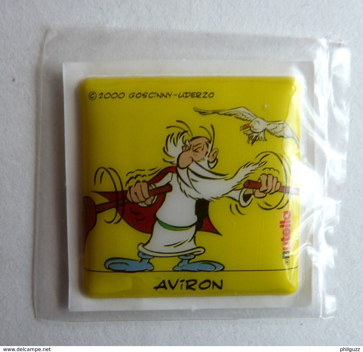 AUTOCOLLANT ASTERIX  Mousse - 2000 - NUTELLA - AVIRON (3) - Autocollants