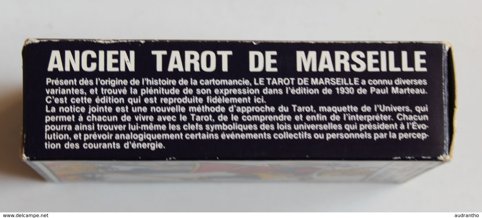 Ancien Jeu De Tarot De Marseille 1980 Grimaud Voyance Cartomancie Complet Très Bon état - Tarot-Karten