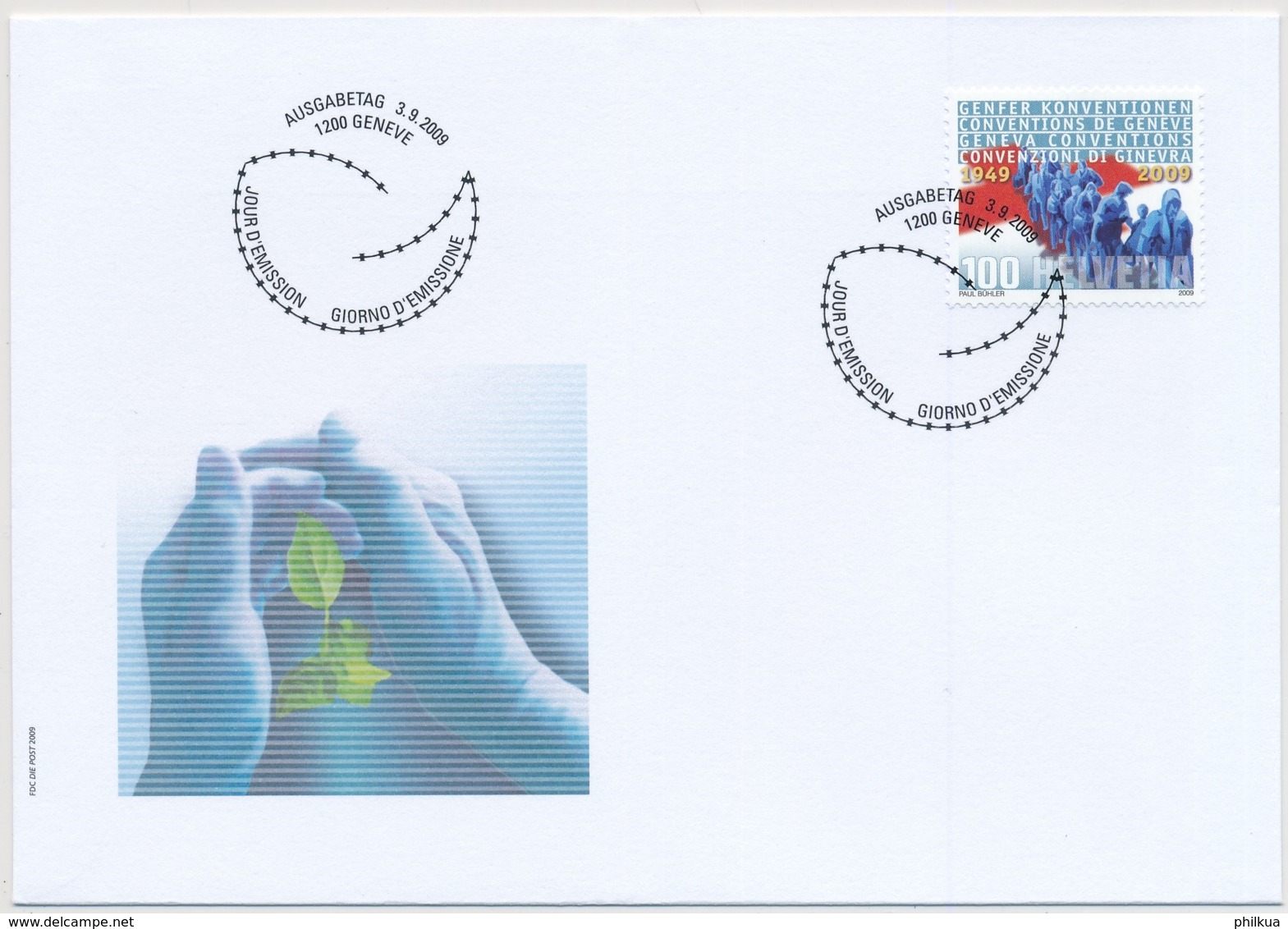 Zumstein 1328 Illusdtriertes FDC In Einwandfreiem Zustand - Otros & Sin Clasificación