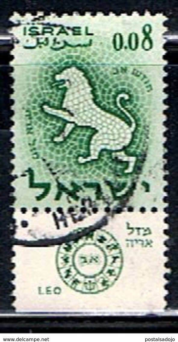 ISRAEL 471 // YVERT 190 // 1961 - Used Stamps (with Tabs)
