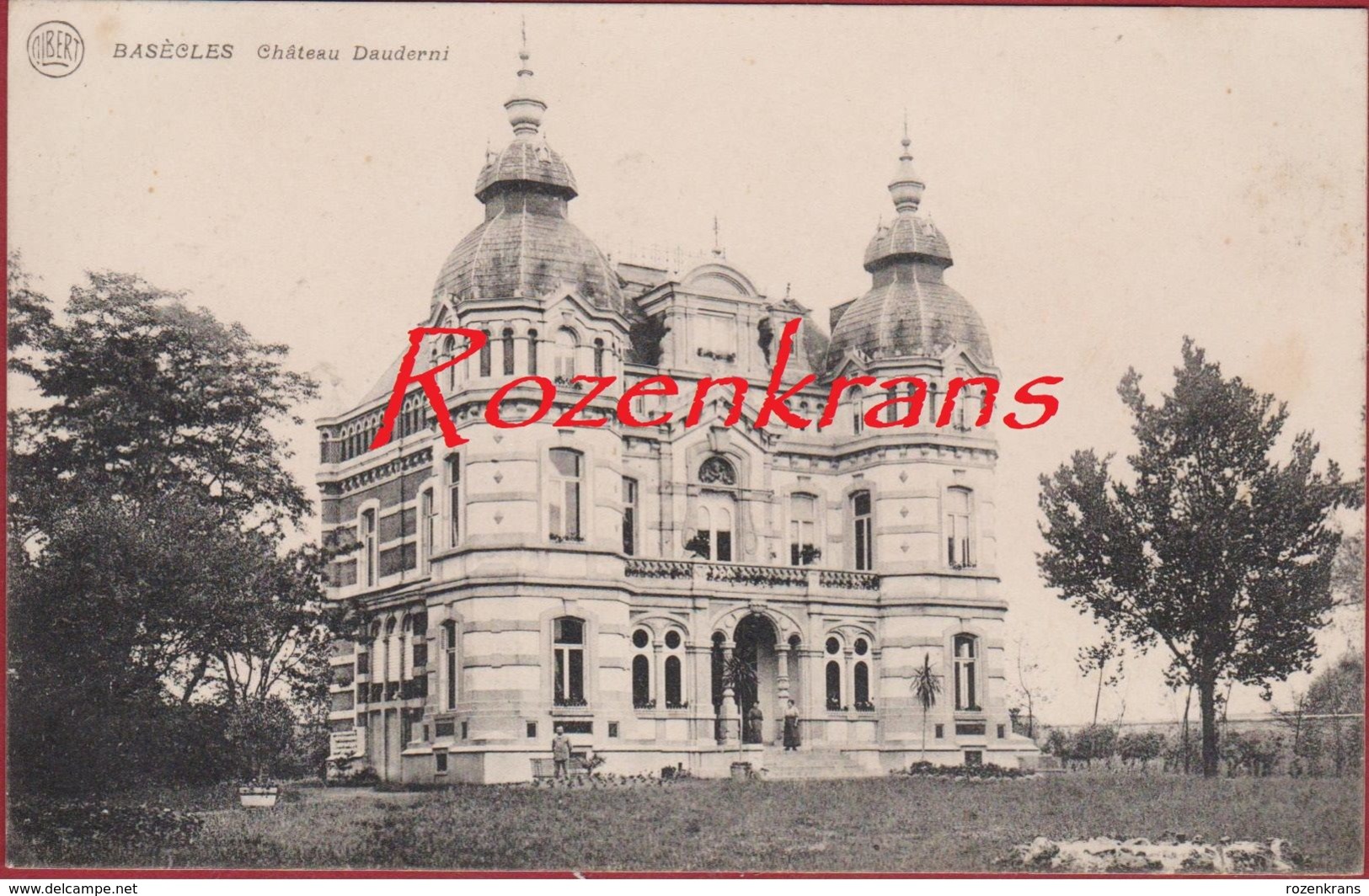 Basecles Chateau Dauderni Hainaut Henegouwen Beloeil 1914 Liefdesbrief Lettre D' Amour Love Letter (En Bon état) - Belöil