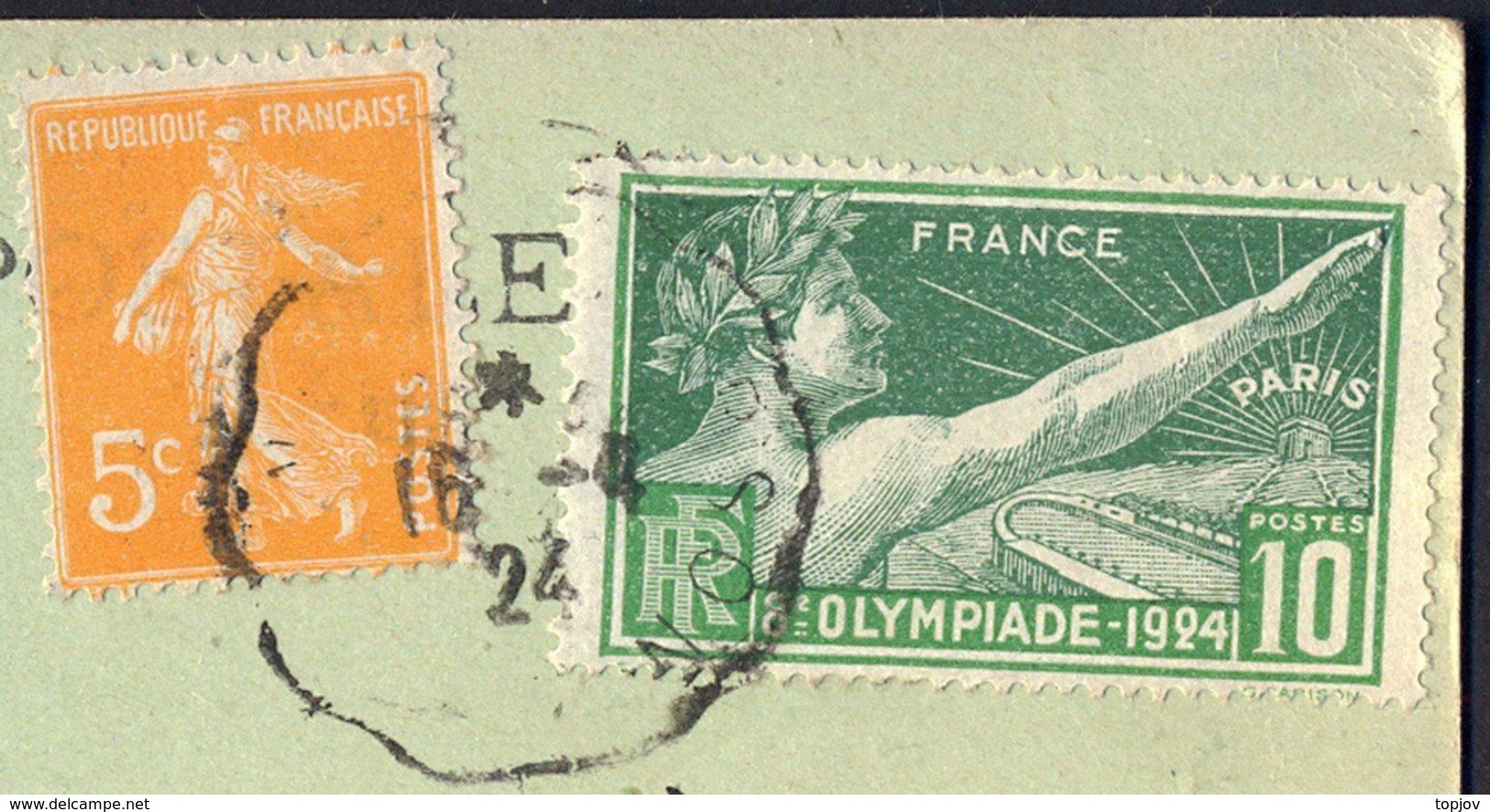 FRANCE - OLYMPIC  PARIS - 1924 - Estate 1924: Paris