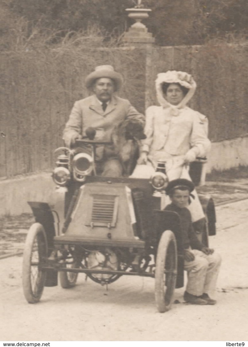 Automobile  C.1910 Carte Photo - Turismo