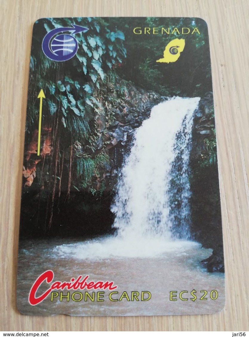 GRENADA  $ 20,- GPT GRE-3A   WATERFALL   MAGNETIC      **2227 ** - Grenade