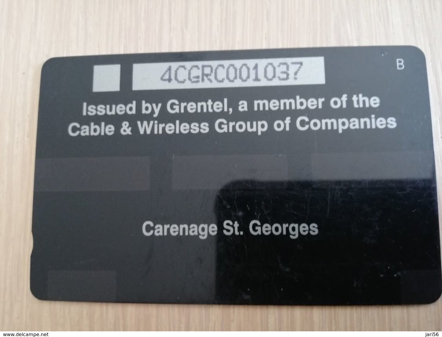 GRENADA  $ 20,- GPT GRE-4C  CARENAGE ST GEORGES   MAGNETIC    Fine Used Card    **2231 ** - Grenada (Granada)