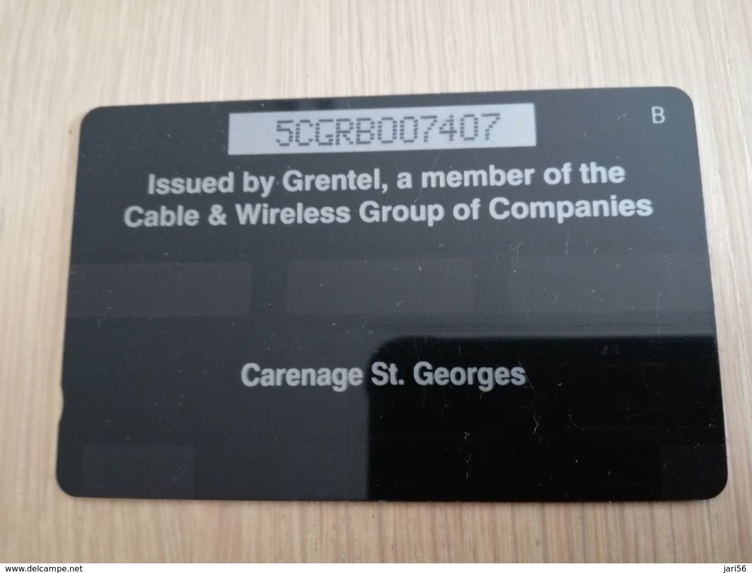 GRENADA  $ 20,- GPT GRE-5A  CARENAGE ST GEORGES     MAGNETIC    Fine Used Card    **2234 ** - Grenada (Granada)