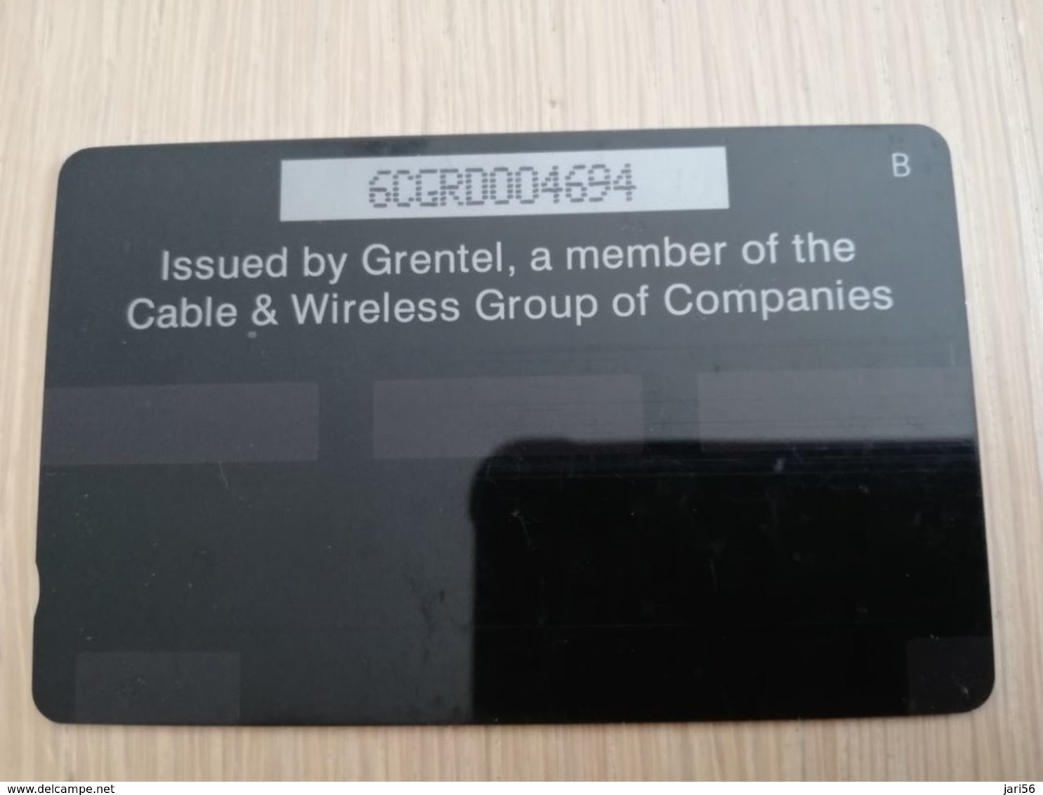 GRENADA  $ 75,- GPT GRE-6D  NUTMEG     MAGNETIC    Fine Used Card    **2239** - Grenade