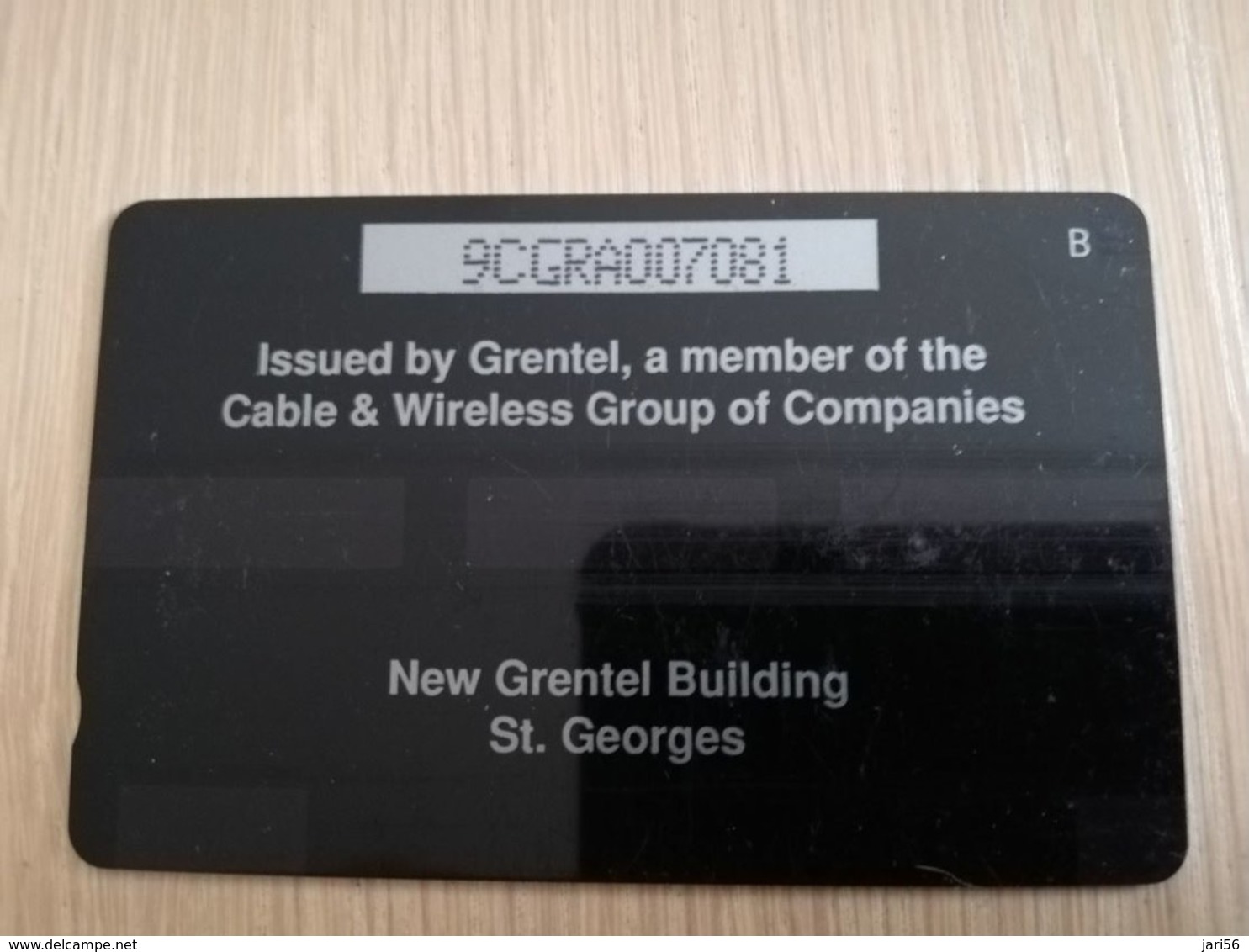 GRENADA  $ 10,- GPT GRE-9A  NEW GRENTEL BUILDING        MAGNETIC    Fine Used Card    **2243** - Grenada (Granada)