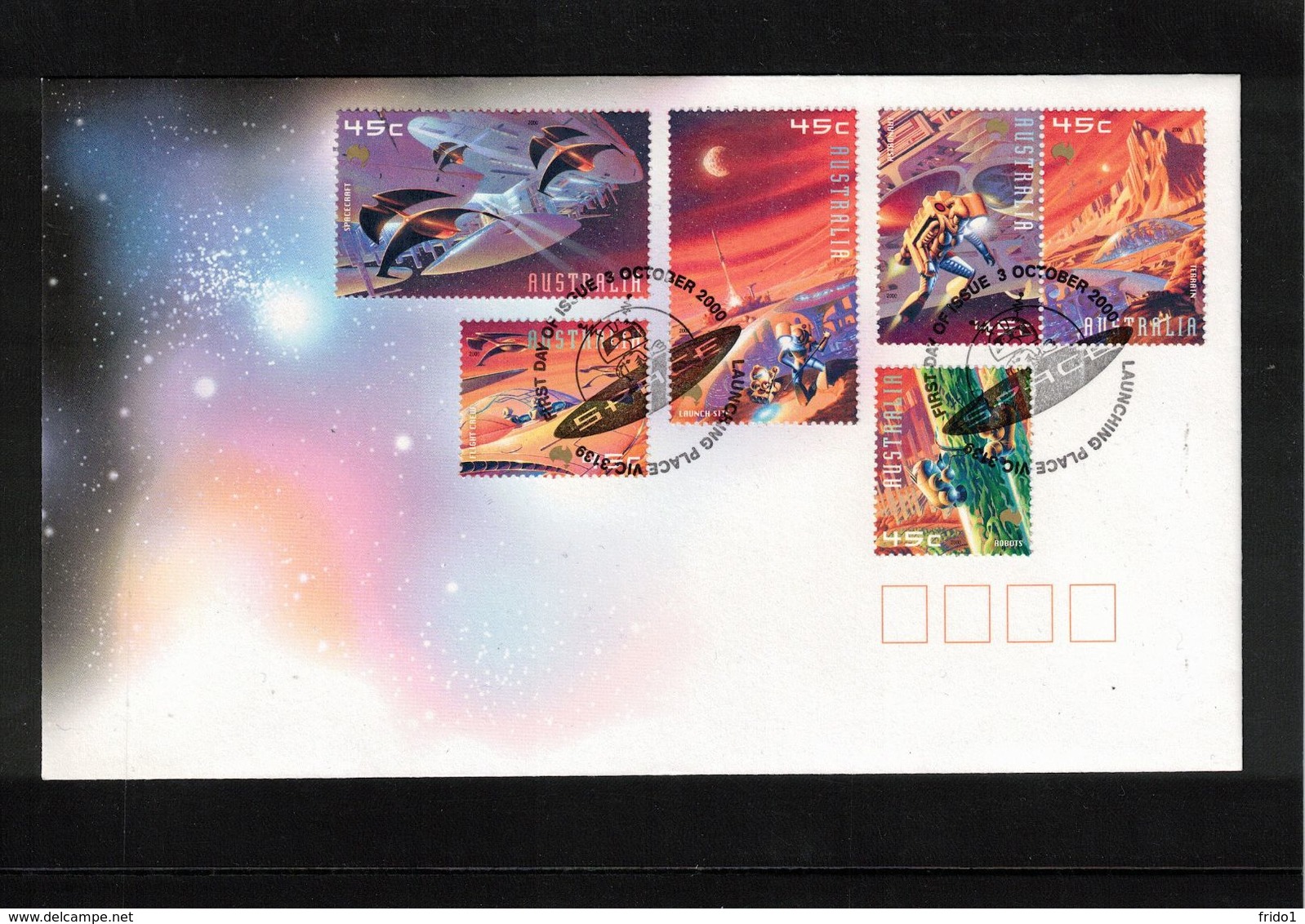 Australia 2000 Space / Raumfahrt Interesting FDC - Ozeanien