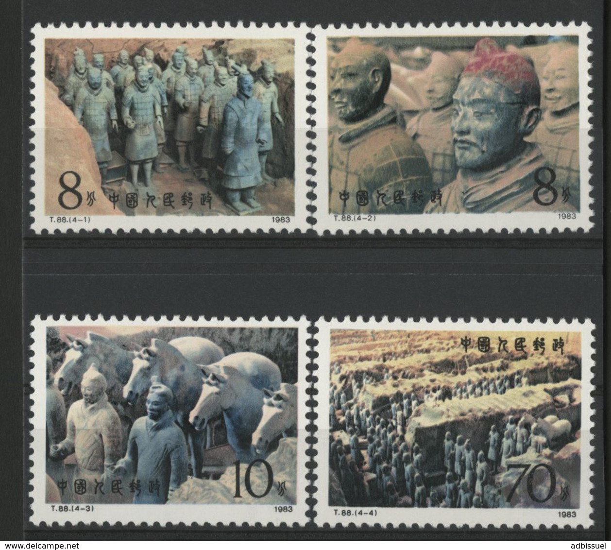 CHINA / CHINE 1983  / Y&T N° 2596 To 2599 ** MNH / Value 11 € VG/TB. - Neufs