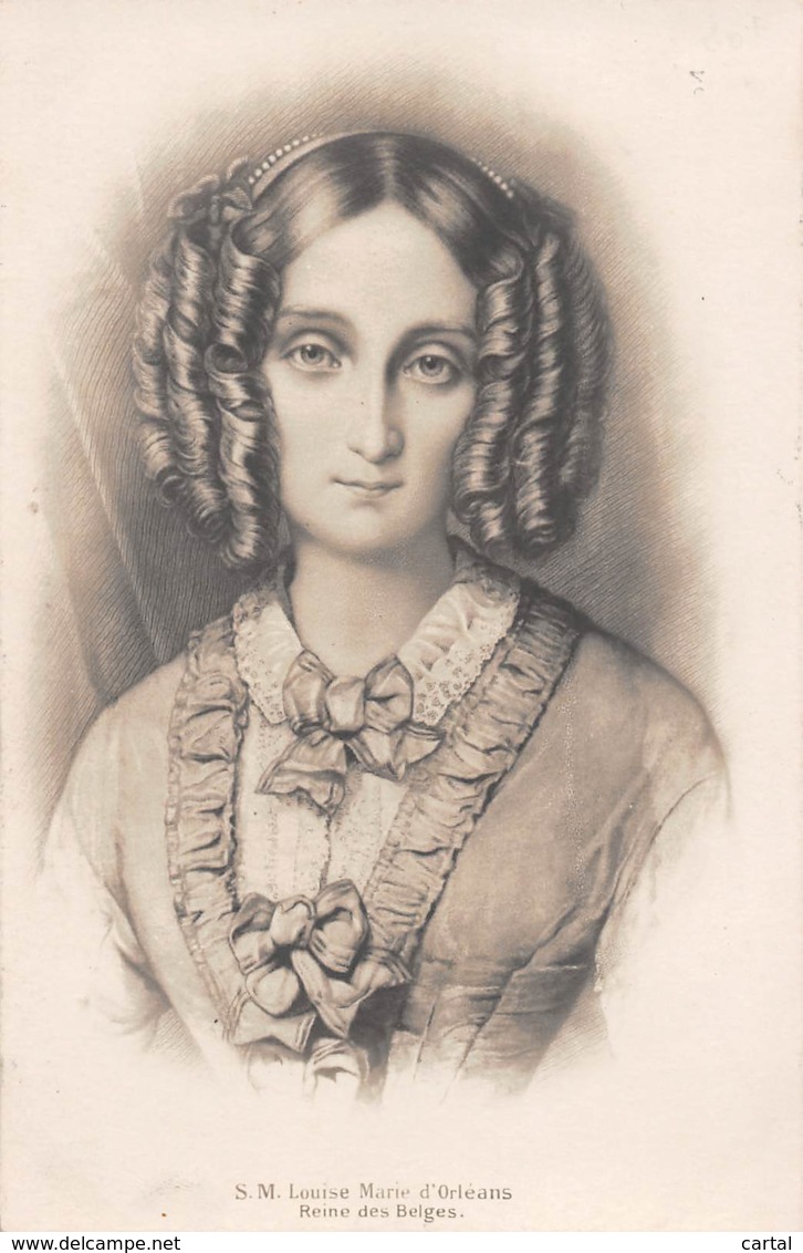 S.M. Louise Marie D'Orléans - Reine Des Belges - Koninklijke Families