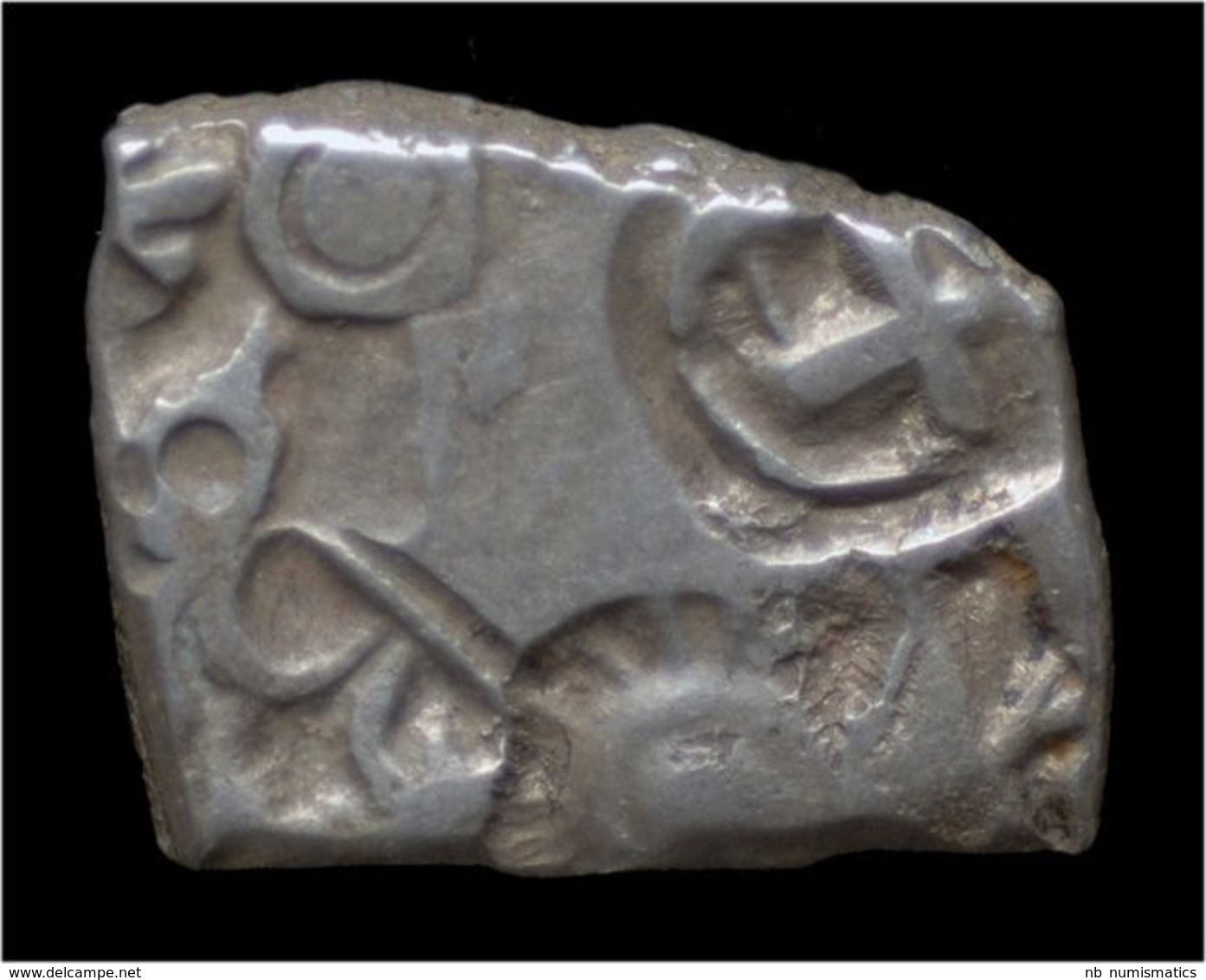 Mauryan Empire Samprati AR Drachm - Indische Münzen