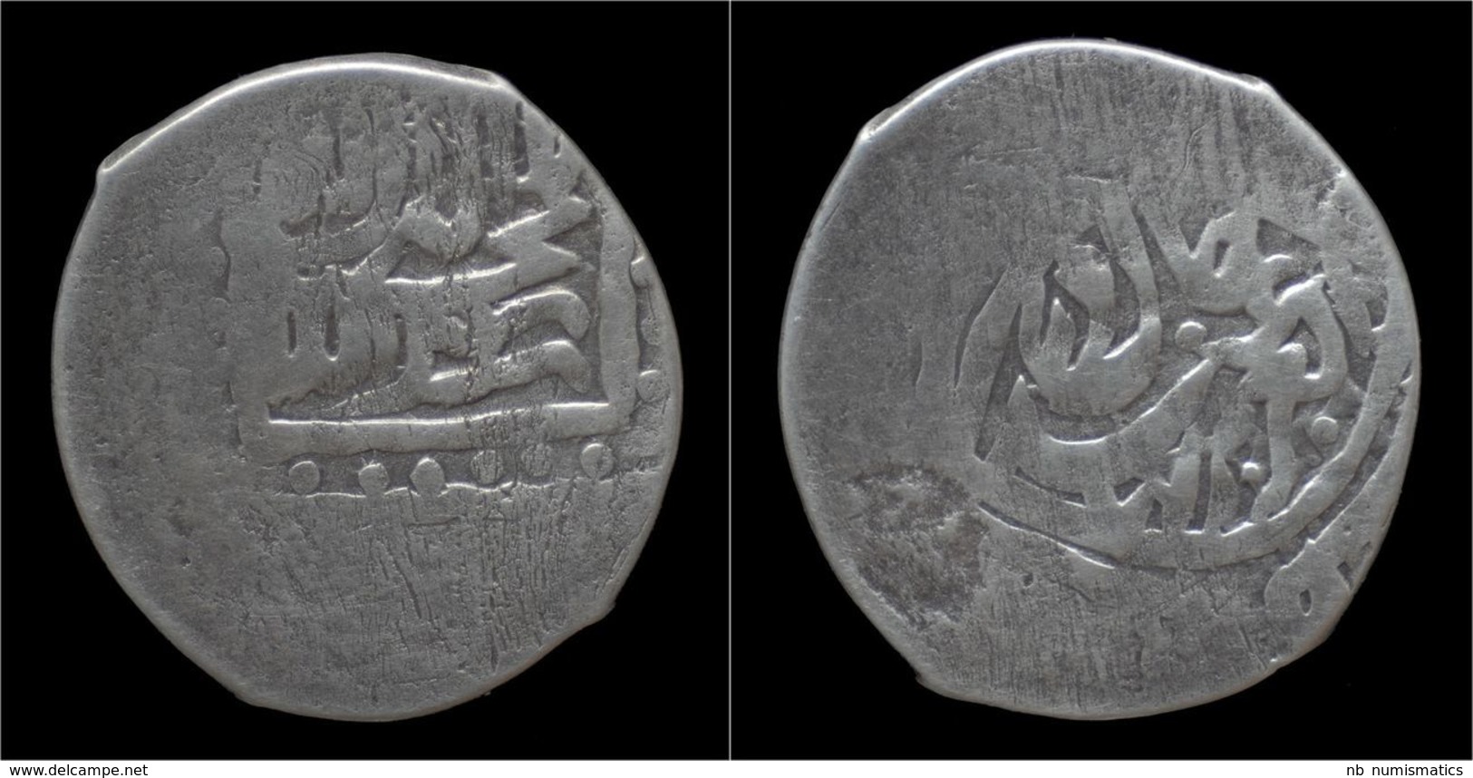 Islamic Janid Dynasty 'Abd Al-'Aziz Khan AR Tanka - Islamische Münzen