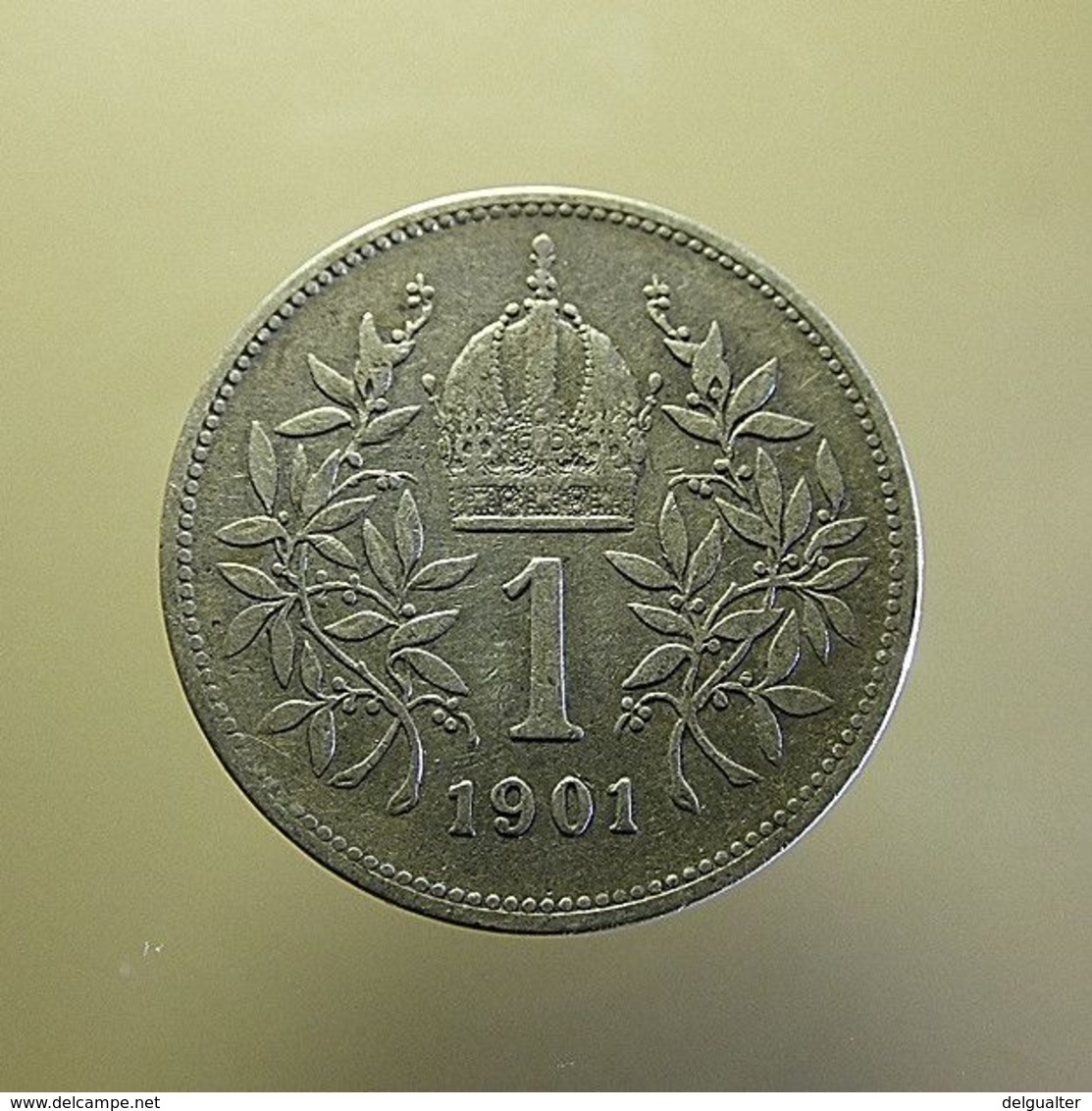 Austria 1 Corona 1901 Silver - Austria