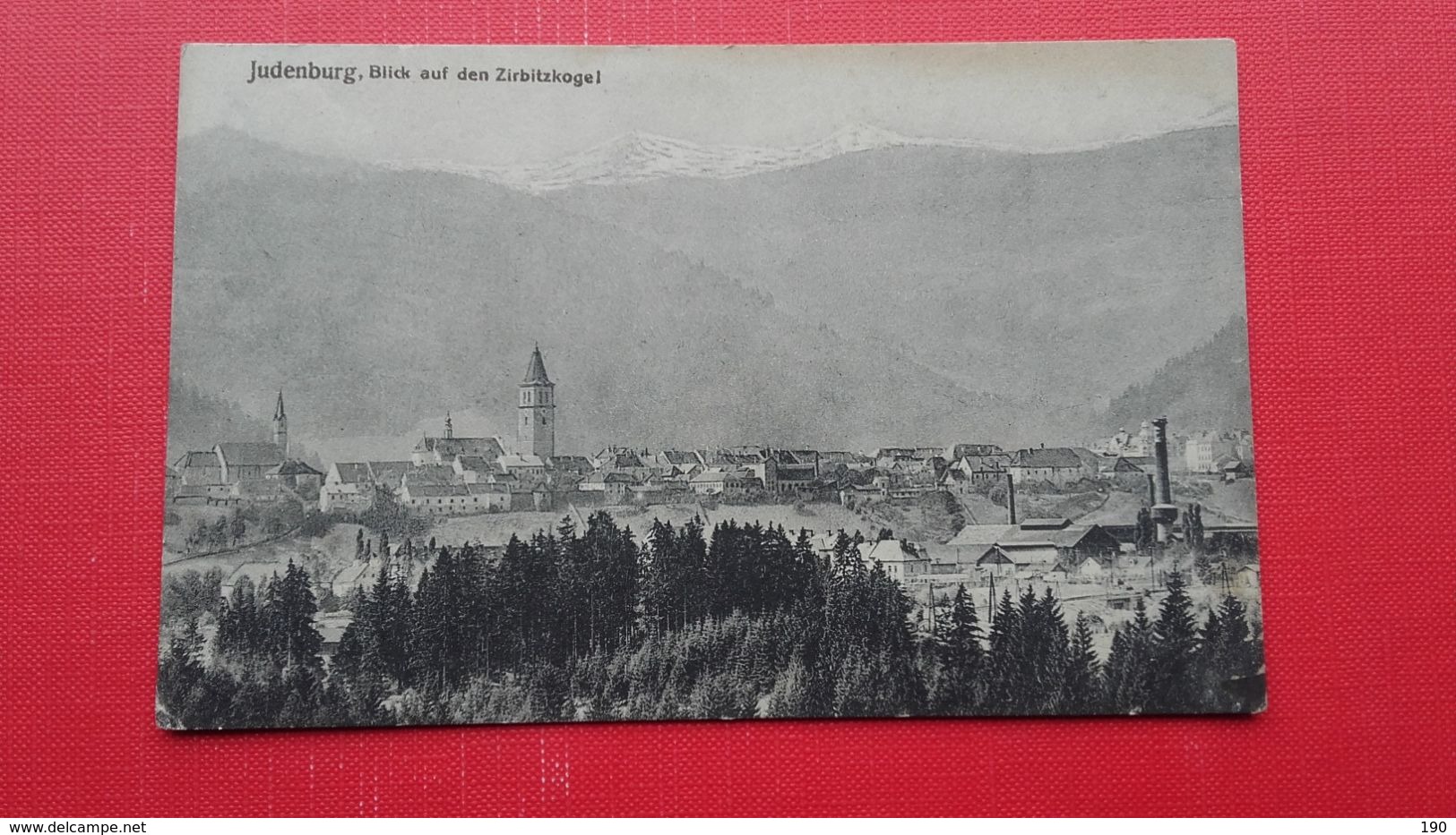 Judenburg-1916/17.1.world War-Feldpost-(slovenski Vojak).K.u.k.Infanterieregiment Kronprinz Nr.17 - Judenburg