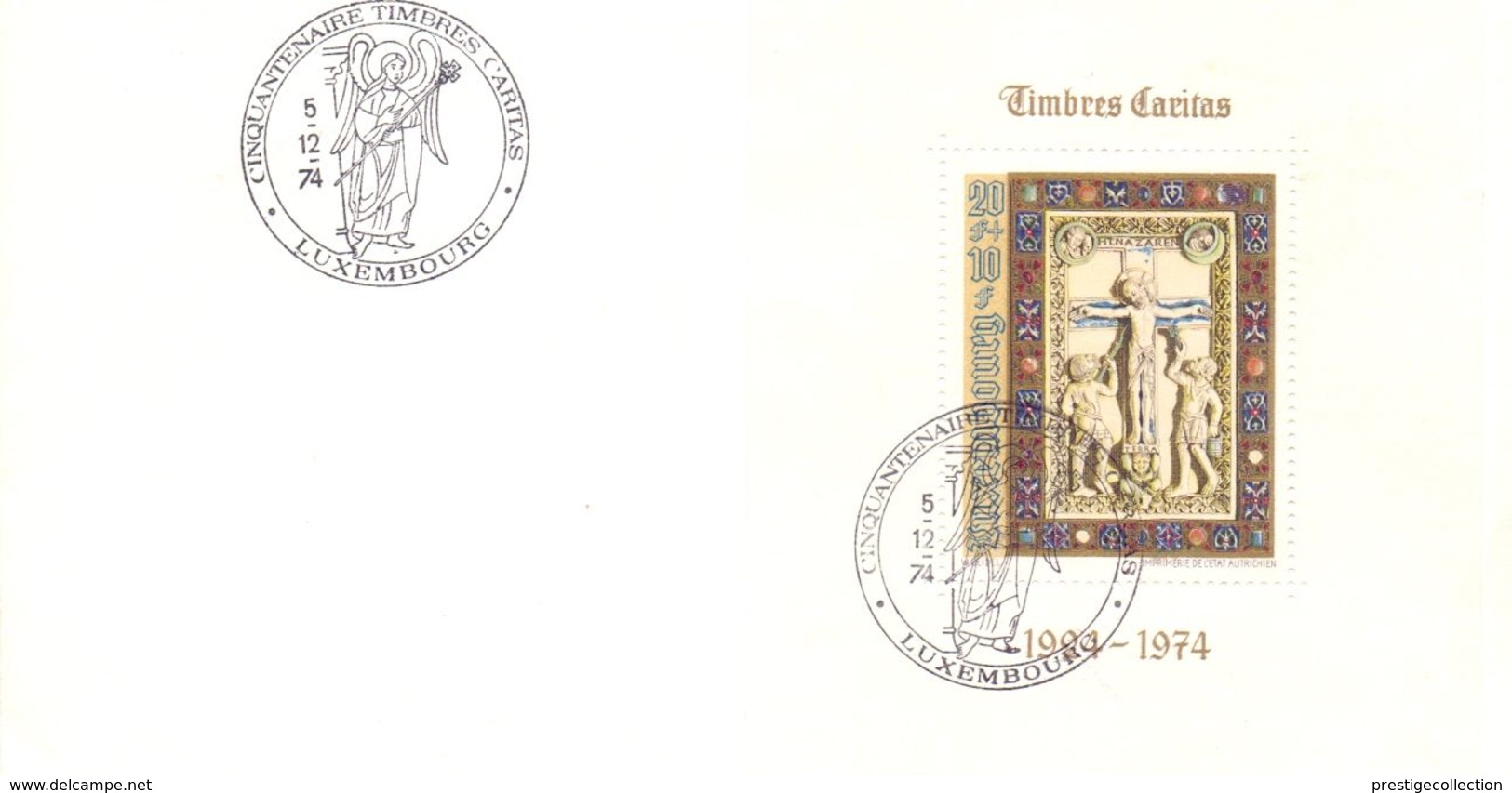 LUXEMBOURG CARITAS SPECIAL POSTMARKE COVER    (GIUGN200119) - Tegen De Honger