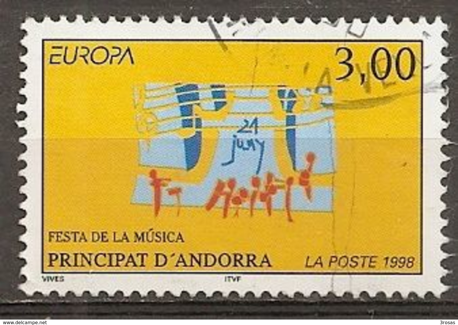 Andorra 1998 Europa Obl - Gebruikt