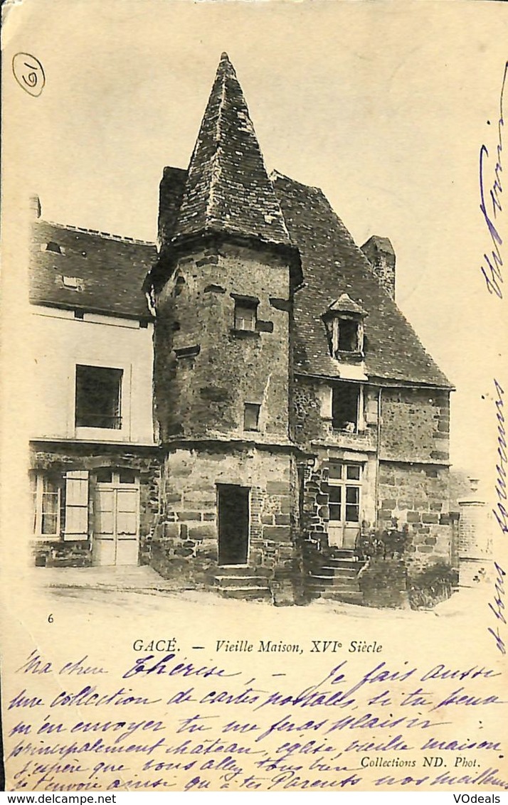 028 315 - CPA - France (61) Orne - Gacé - Vieille Maison - Gace