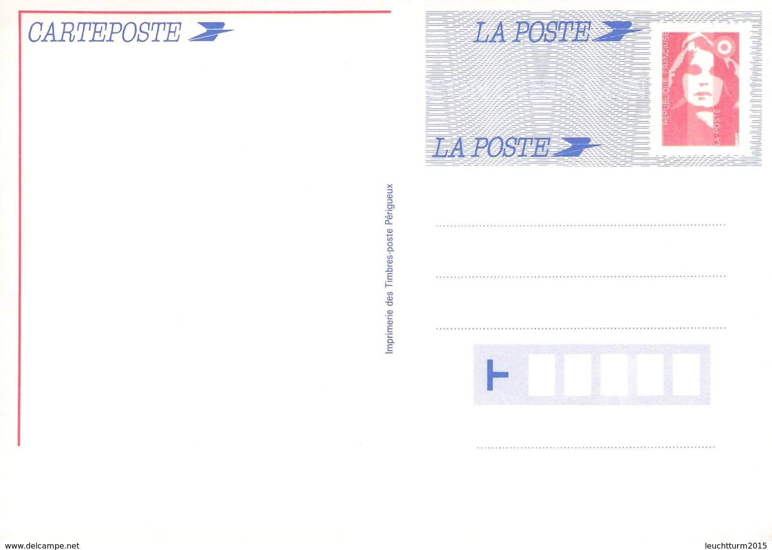 FRANCE - 4x CARTEPOSTALE Not USED /T35 - Konvolute: Ganzsachen & PAP