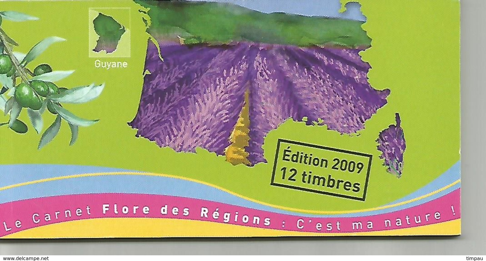 Flore Des Régions, La Flore Du Sud En Carnet C 303 - Gelegenheidsboekjes