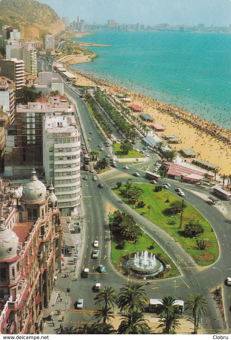 Espagne, Alicante, Playa, Vista Aérea - Alicante