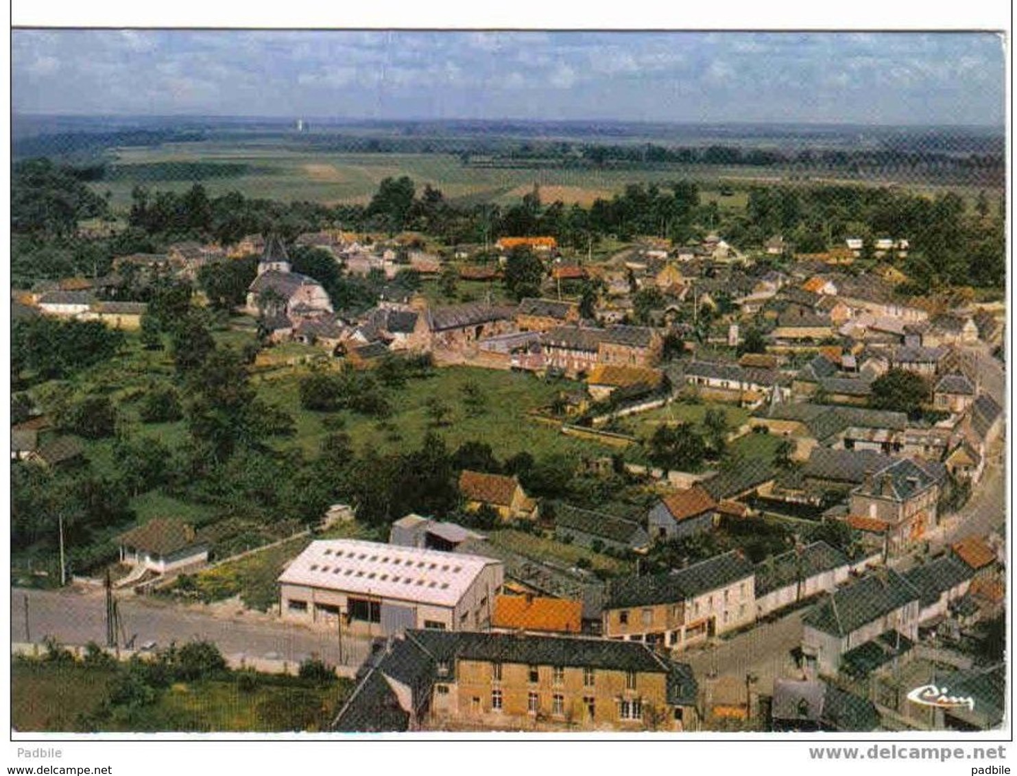 Carte Postale 50.   Hornoy-le-Bourg  Vue D'avion - Hornoy Le Bourg