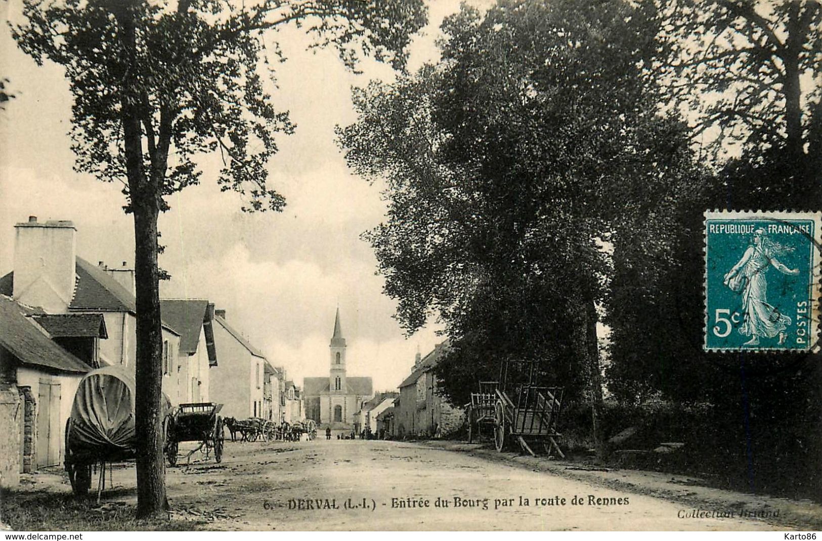 Derval * Etrée Du Bourg Par La Route De Rennes - Derval